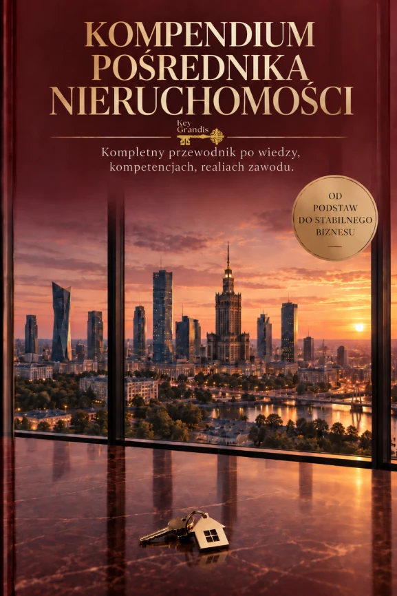 Grafika okładki ebooka - Kompendium Pośrednika Nieruchomości